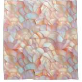 Rideaux De Douche Chic rose gold iridescent mother of pearl (Devant)