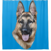 Rideaux De Douche Chien berger allemand (Devant)