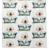 Rideaux De Douche Chien de Bichon Frise (Devant)