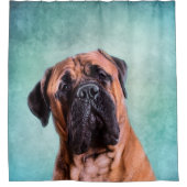 Rideaux De Douche Chien de Bullmastiff (Devant)