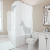 Rideaux De Douche Chien Laitier Nain Nigérian Silhouette Shadow Budd (En situation)