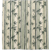 Rideaux De Douche Chikurin Zen (Bamboo Grove) (Devant)