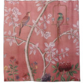 Rideaux De Douche Chinoiserie rose (Devant)