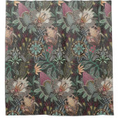 Rideaux De Douche chintz gris steampunk (Devant)