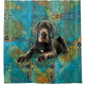 Rideaux De Douche Chiot de great dane (Devant)