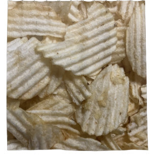 Rideaux De Douche Chips de pommes de terre