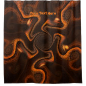 Rideaux De Douche Chocolat mexicain (Devant)