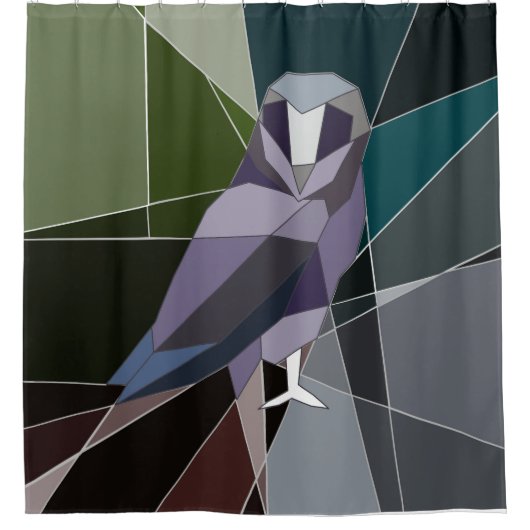 Rideaux De Douche Chouette (Devant)