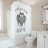 Rideaux De Douche Chouette dont vous avez besoin (En situation)