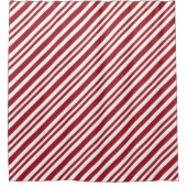 Rideaux De Douche Christmas Candy Cane Stripes (Devant)