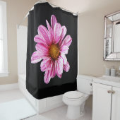 Rideaux De Douche Chrysanthemum Fleur sccnm (En situation)