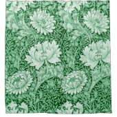 Rideaux De Douche Chrysanthemum Green, William Morris (Devant)