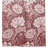 Rideaux De Douche Chrysanthemum Maroon, William Morris (Devant)