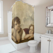 Rideaux De Douche Chubs Raphael Santi Sistine Madonna Sweet (En situation)