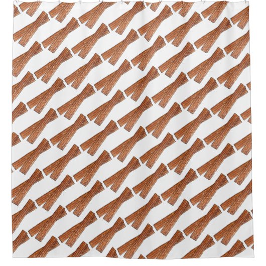 Rideaux De Douche CHURROS Espagnol Portugais Fried Churro Pastry (Devant)