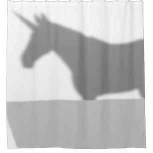 Rideaux De Douche Chut ! Il y a une licorne dans la baignoire