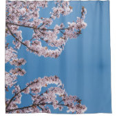 Rideaux De Douche ciel de fleurs roses (Devant)