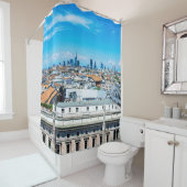 Rideaux De Douche Ciel de Milan (En situation)
