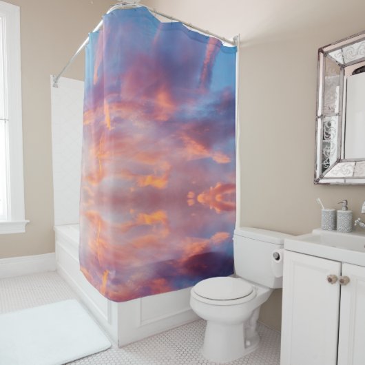 Rideaux De Douche ciel flirtant (En situation)