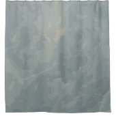 Rideaux De Douche Ciel nuageux à DullPastel... (Devant)