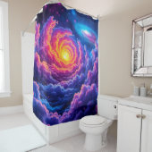 Rideaux De Douche Ciels colorés (En situation)