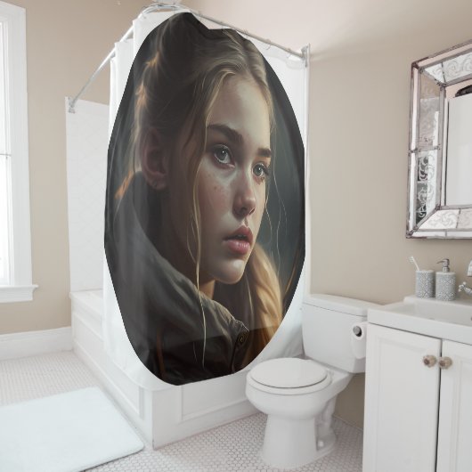 Rideaux De Douche Circle (En situation)