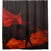 Rideaux De Douche Cirque Flora Horse / Rider Act (Devant)