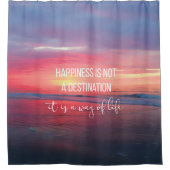 Rideaux De Douche Citation Moody Dark Sunset Ocean View (Devant)