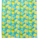 Rideaux De Douche Citron d'été moderne (Devant)