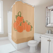 Rideaux De Douche Citrouille (En situation)