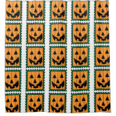 Rideaux De Douche Citrouille HALLOWEEN (Devant)