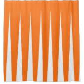 Rideaux De Douche Citrouille Orange Faux Agréable (Devant)