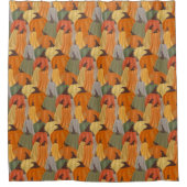 Rideaux De Douche Citrouilles cosy (Devant)