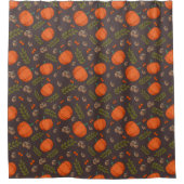 Rideaux De Douche Citrouilles d'automne et Acorns (Devant)