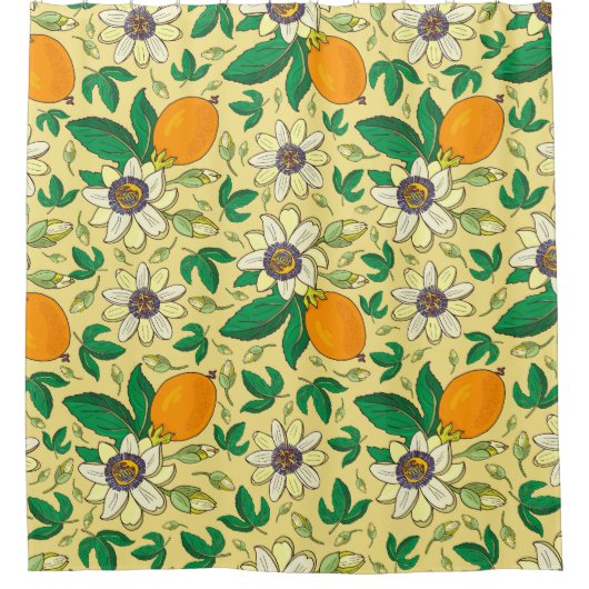 Rideaux De Douche Citrouilles et Feuilles : Récolte d'automne (Devant)