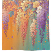 Rideaux De Douche Citrus Sunset Wisteria (Devant)