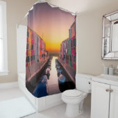 Rideaux De Douche Cityscape (En situation)