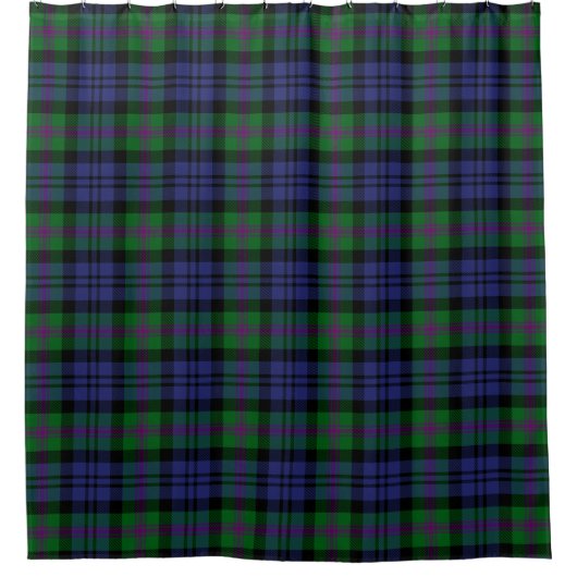 Rideaux De Douche Clan écossais Baird Tartan Plaid (Devant)