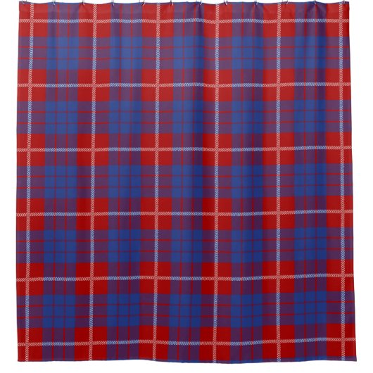 Rideaux De Douche Clan écossais Hamilton Tartan Plaid (Devant)
