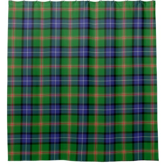 Rideaux De Douche Clan écossais Jones Tartan Plaid (Devant)