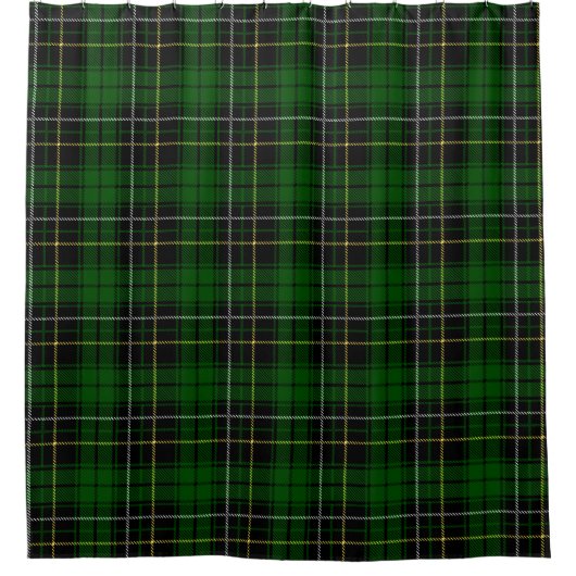 Rideaux De Douche Clan écossais MacAlpine Tartan Plaid (Devant)