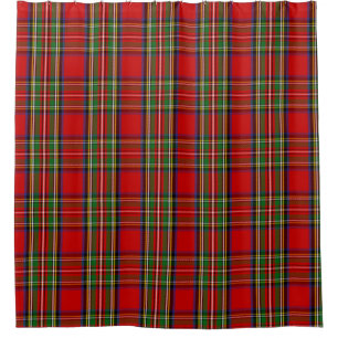 Rideaux De Douche Clan écossais Stewart Tartan Plaid
