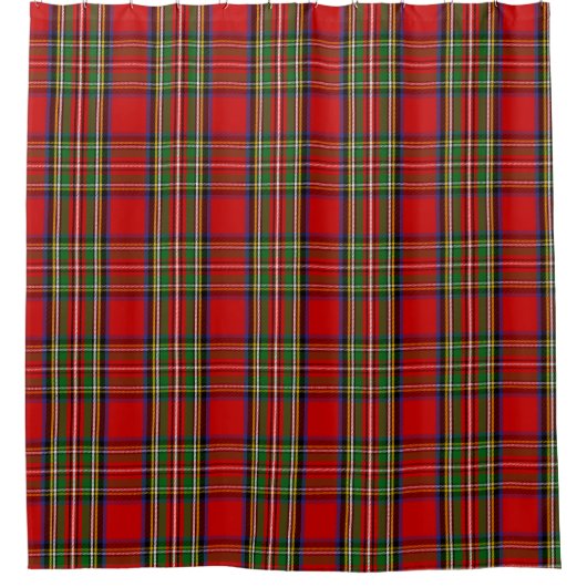 Rideaux De Douche Clan écossais Stewart Tartan Plaid (Devant)