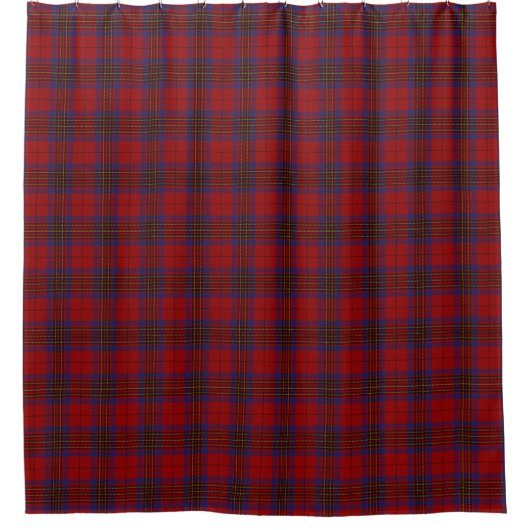 Rideaux De Douche Clan Leslie Scottish Red Tartan (Devant)