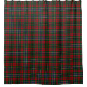 Rideaux De Douche Clan MacLean Scottish Heritage Tartan