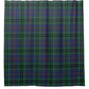 Rideaux De Douche Clan Walker Tartan Plaid