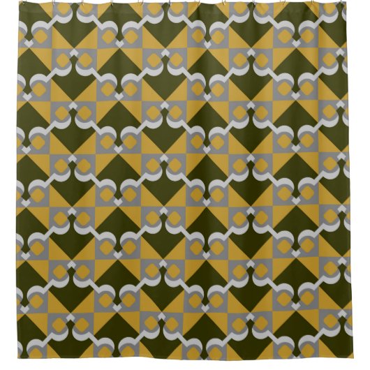 Rideaux De Douche Classic seamless pattern, Design seamless decorat (Devant)