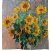 Rideaux De Douche Claude Monet - Bouquet de tournesols (Devant)