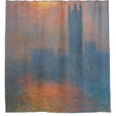 Rideaux De Douche Claude Monet - Chambres du Parlement Londres (Devant)