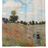 Rideaux De Douche Claude Monet - Champ de pavot (Devant)